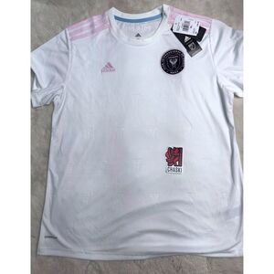 Adidas Inter Miami CF Soccer Futbol  Home Jersey Women's XL white MLS EH8631 NEW